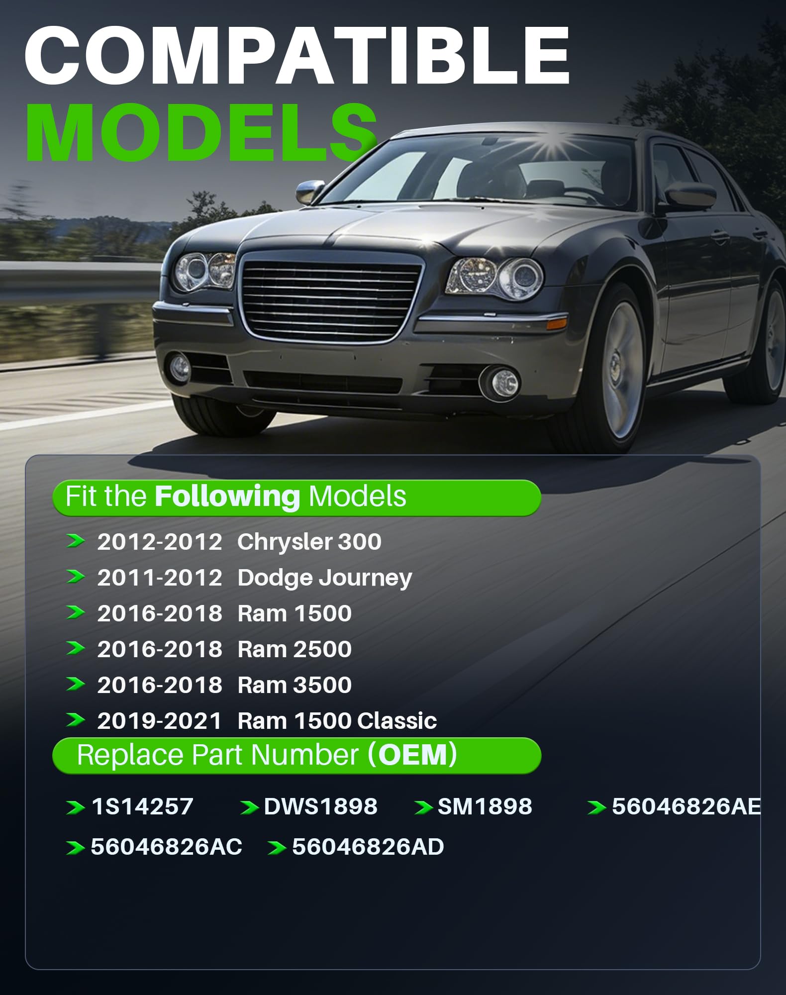 Dacall side-angle bezel detail emphasizing precise fit and OEM-style finish benefit