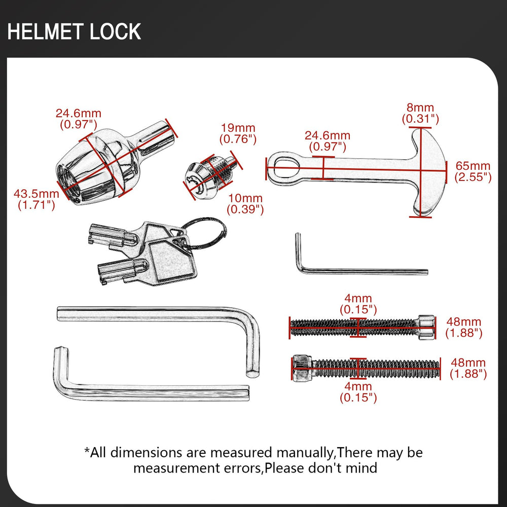 Daklvng next to wrench for scale showing compact, lightweight handlebar hardware