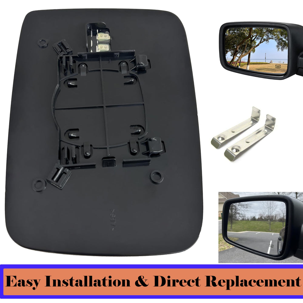 Danbojit mirror installed on Dodge Ram demonstrating restored driver visibility