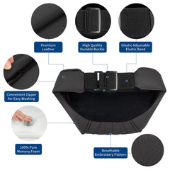 Dapucarin memory foam cross-section showing contouring support and pressure relief