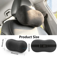 Dapucarin on a car driver seat demonstrating improved head support while driving