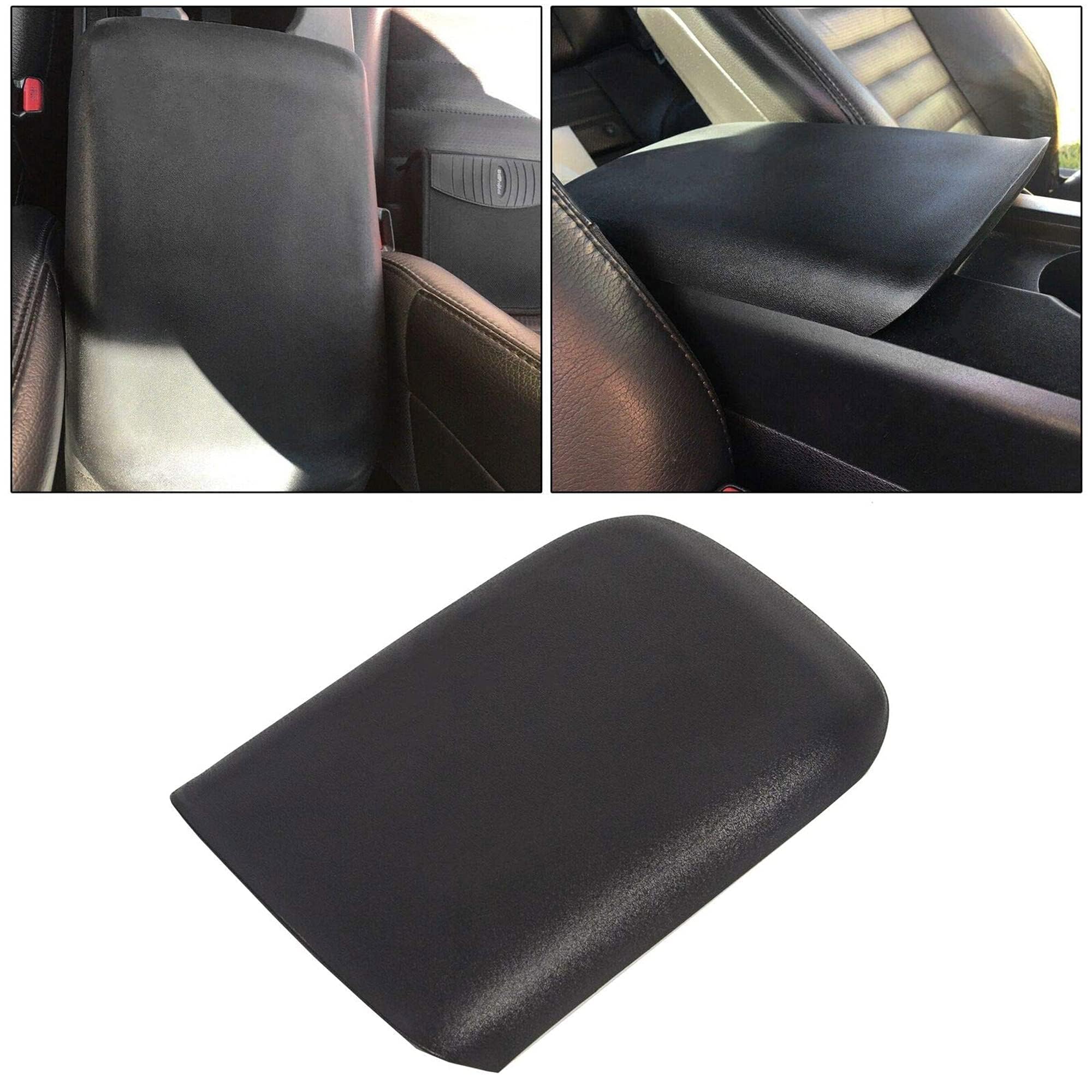 Dasbecan armrest installed in Mustang interior improving arm support and style