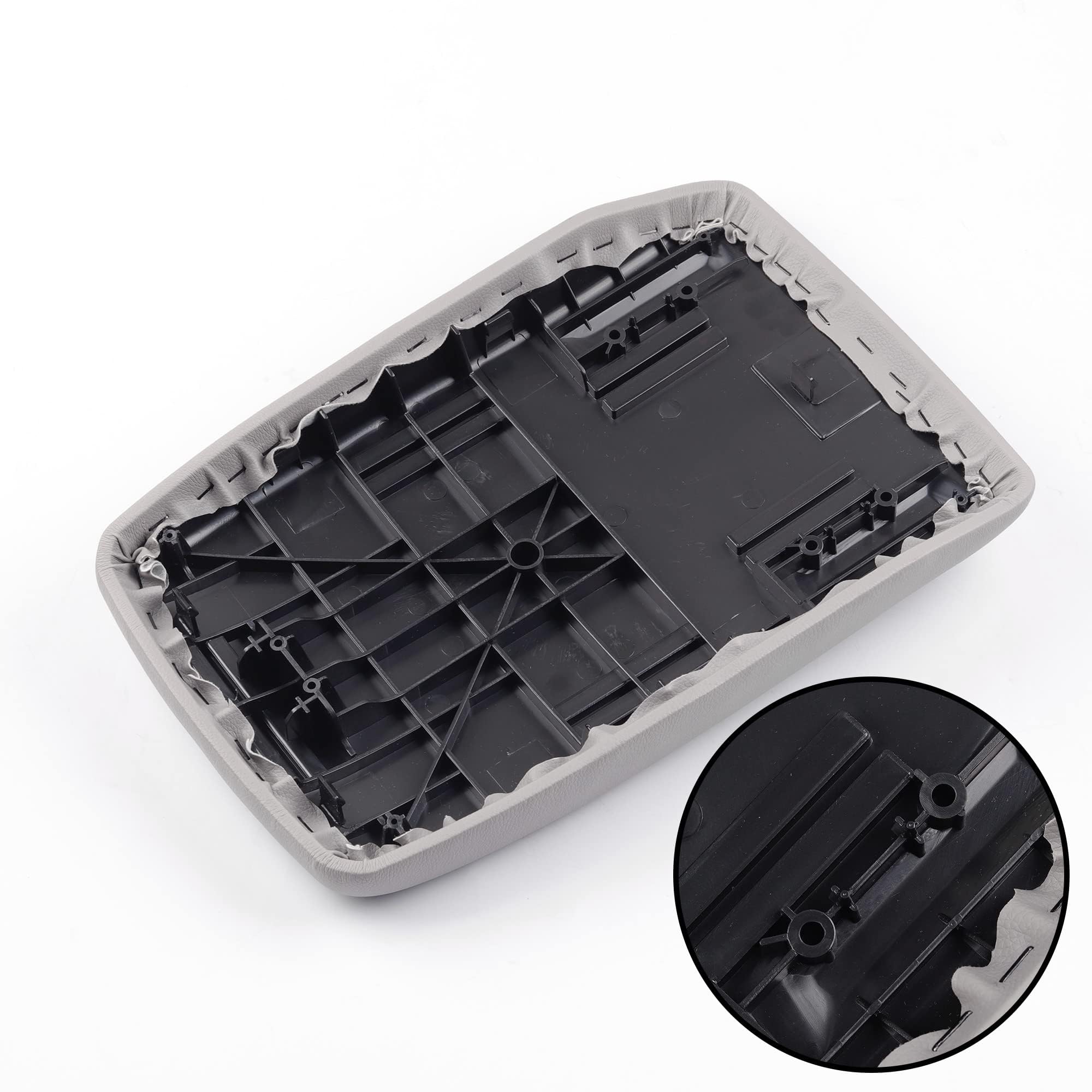 Dasbecan packaged armrest lid kit ready to install, illustrating included single-piece cover