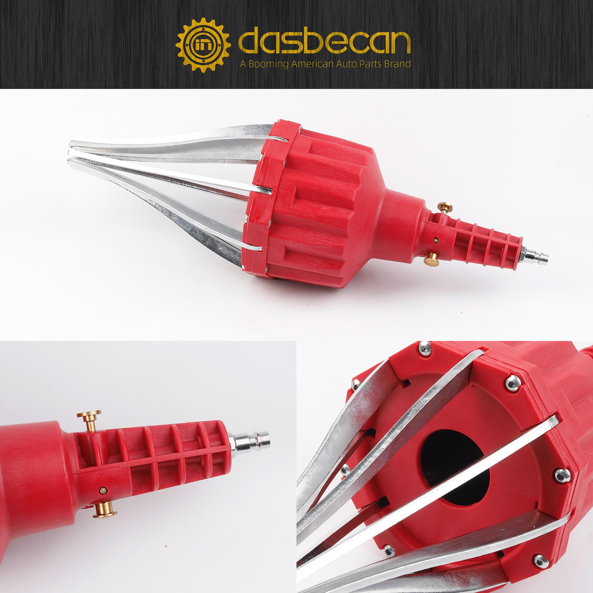 Dasbecan clamp pliers set for secure, consistent clamp tightening