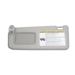Dasbecan left driver sun visor front view showing clean OEM appearance and fit