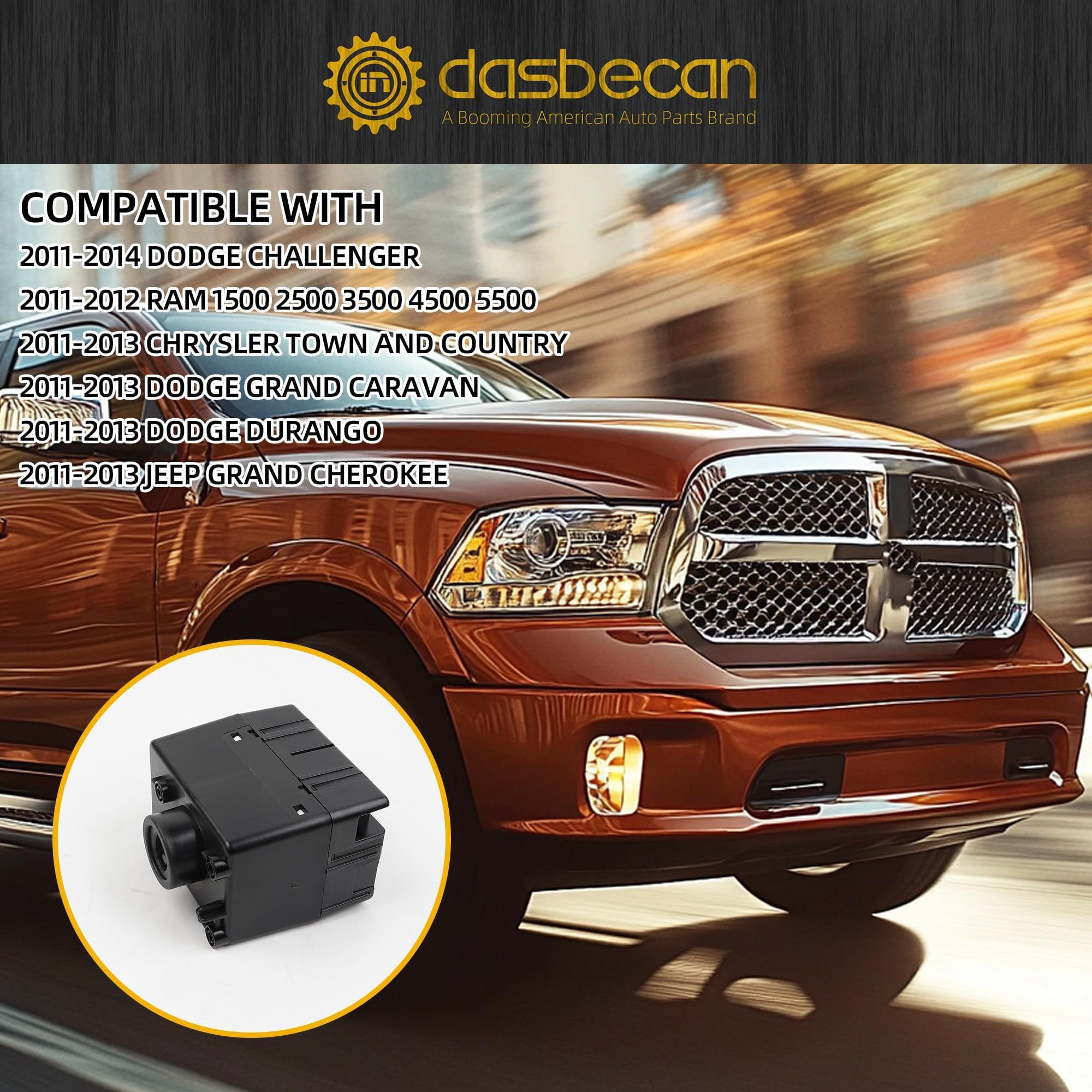 Dasbecan box with module and keys showing all included components benefit