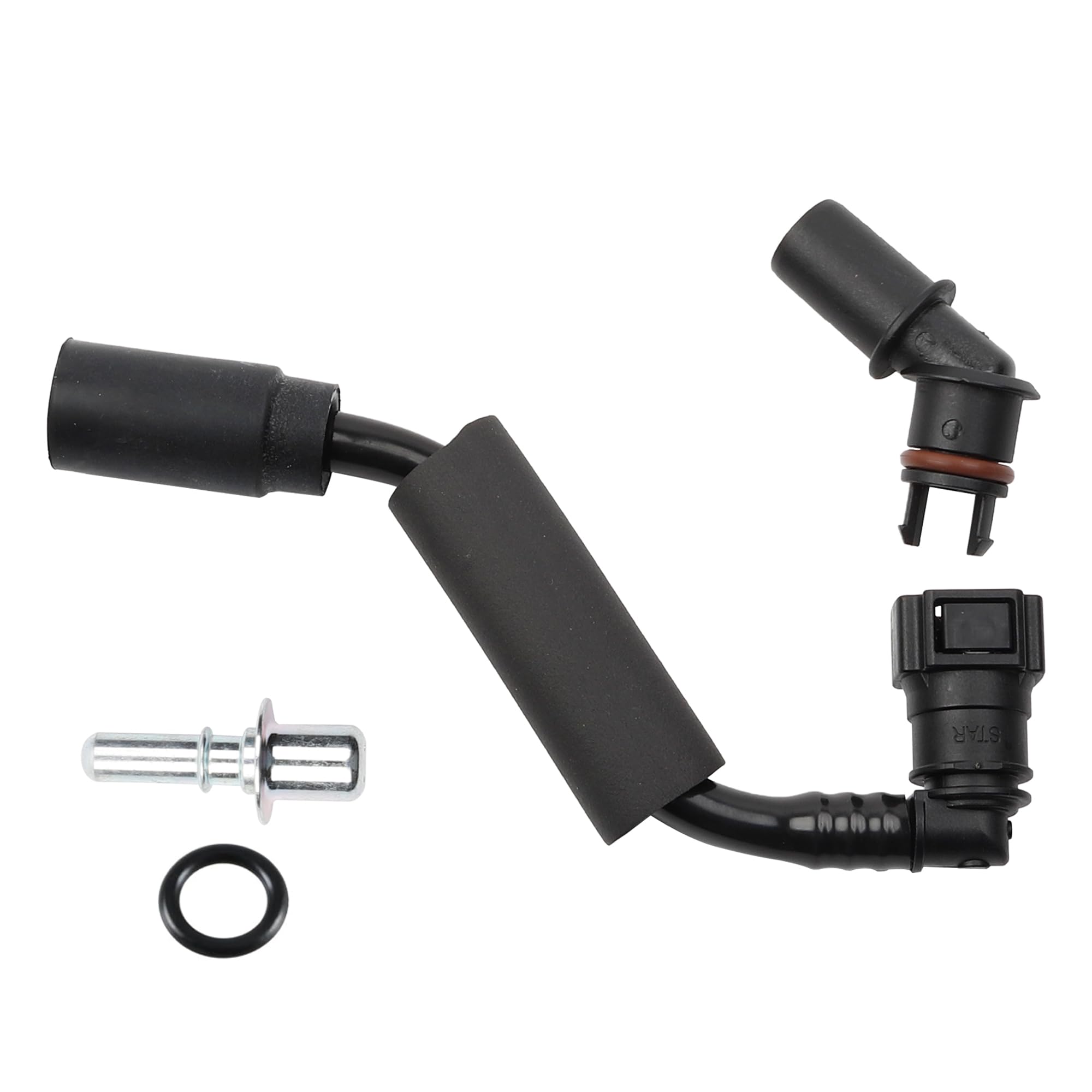 Dasbecan front packaging of PCV hose showing part and fit for quick identification