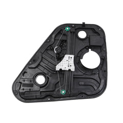 Dasbecan rear left window regulator front view showing fitment and durable construction benefits