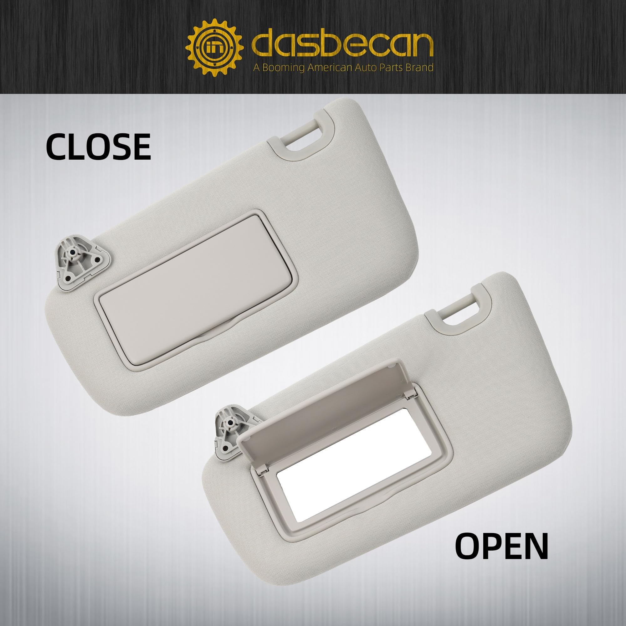 Dasbecan close-up of visor fabric texture highlighting durable surface
