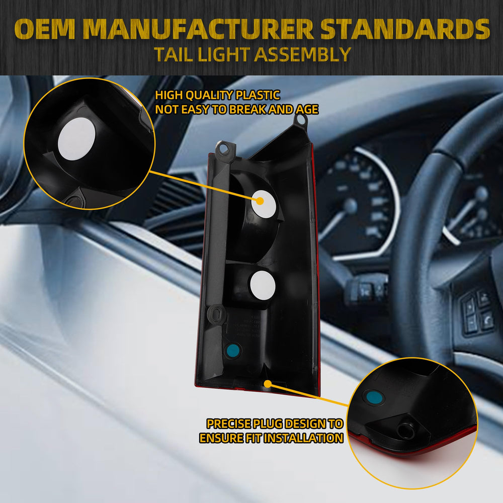 Dasbecan taillight installed on Chevy Express demonstrating seamless OEM look