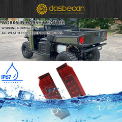 Dasbecan backside with connector visible for easy plug-and-play installation
