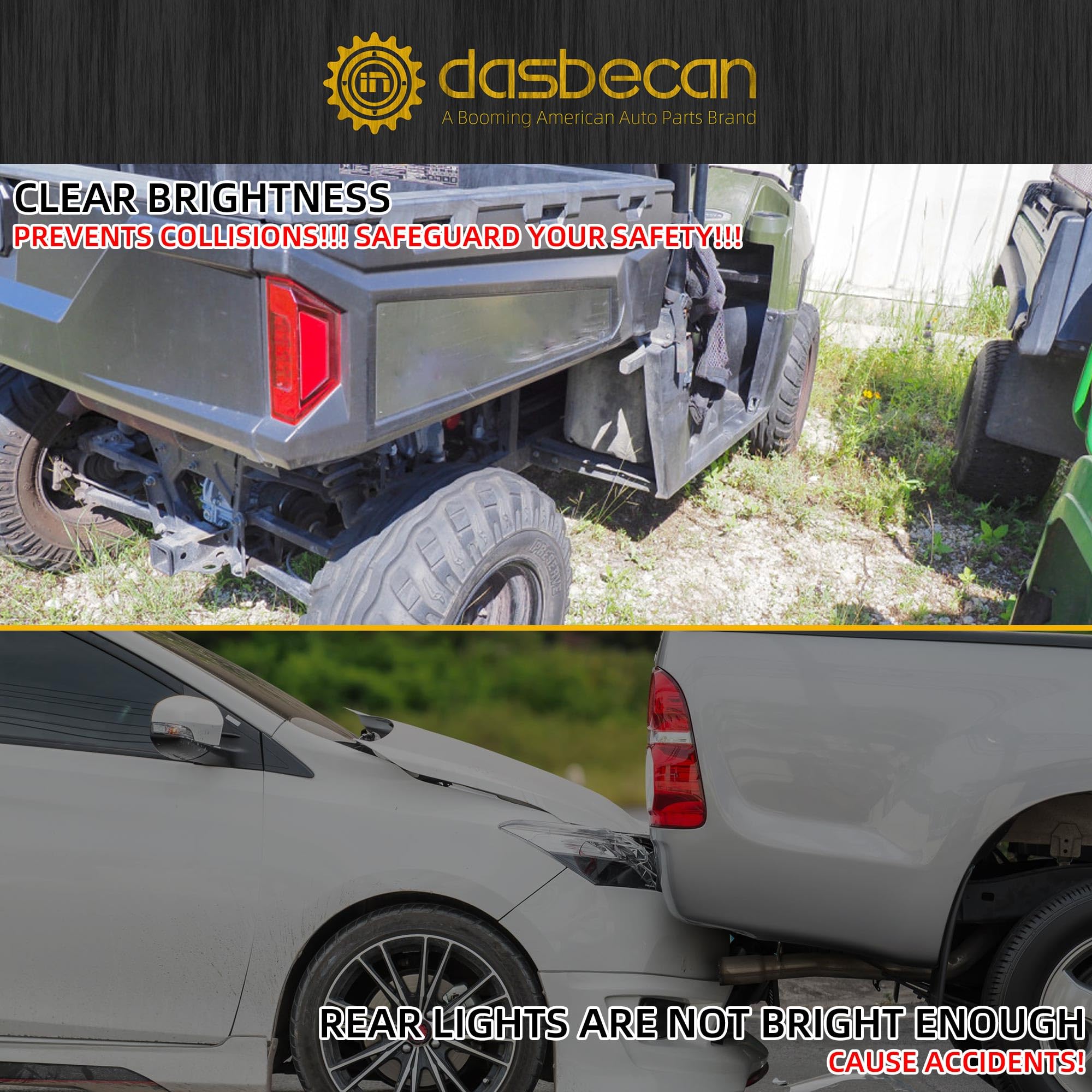 Dasbecan installed on a Polaris Ranger demonstrating exact fit and alignment