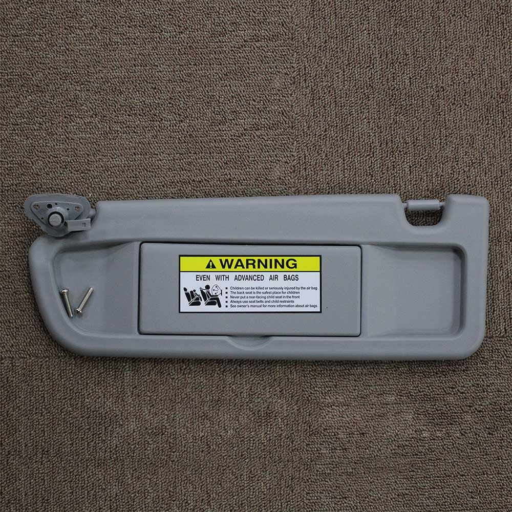 Dasbecan visor packaged with mounting clips showing ready-to-install