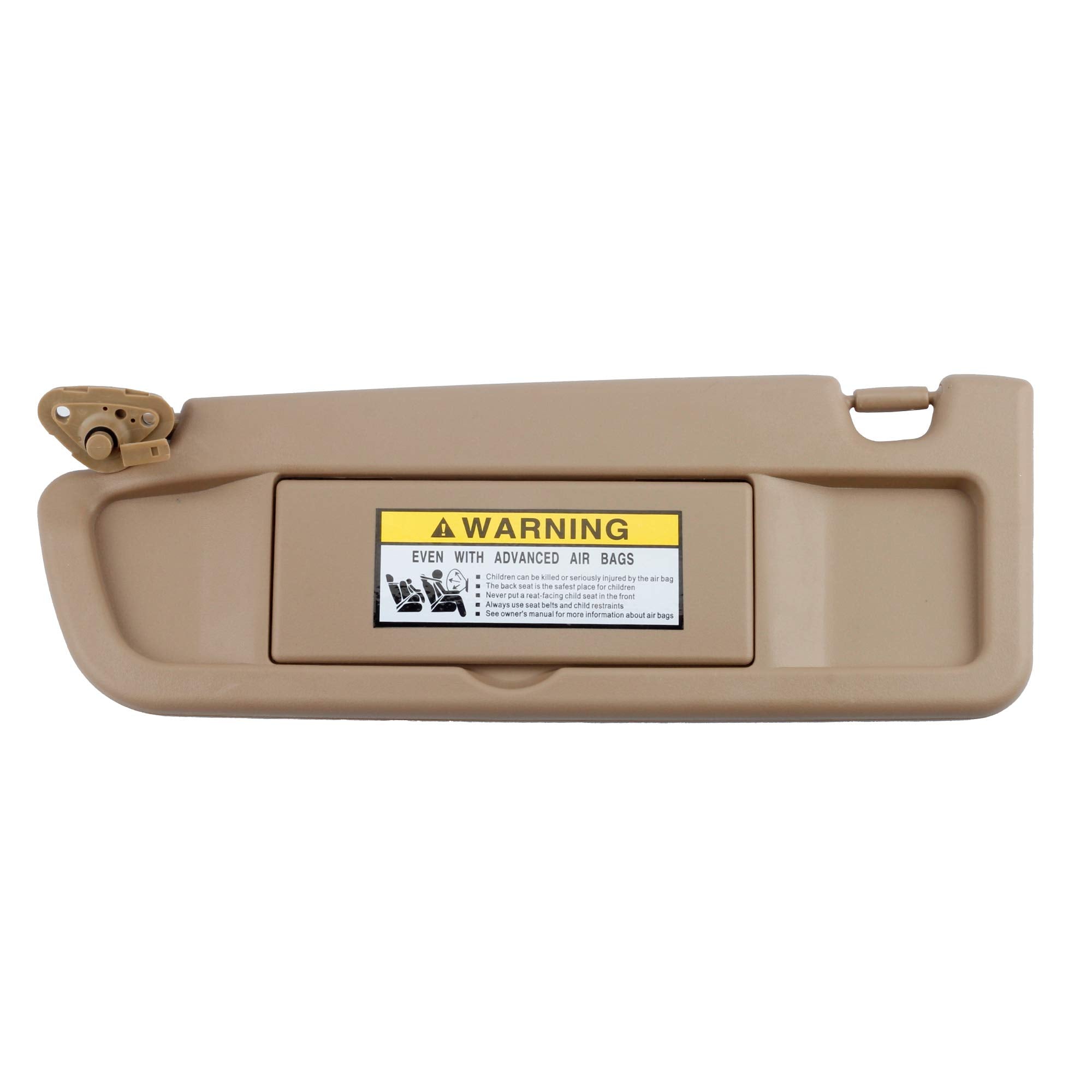Dasbecan visor front packaging showing beige replacement and benefits