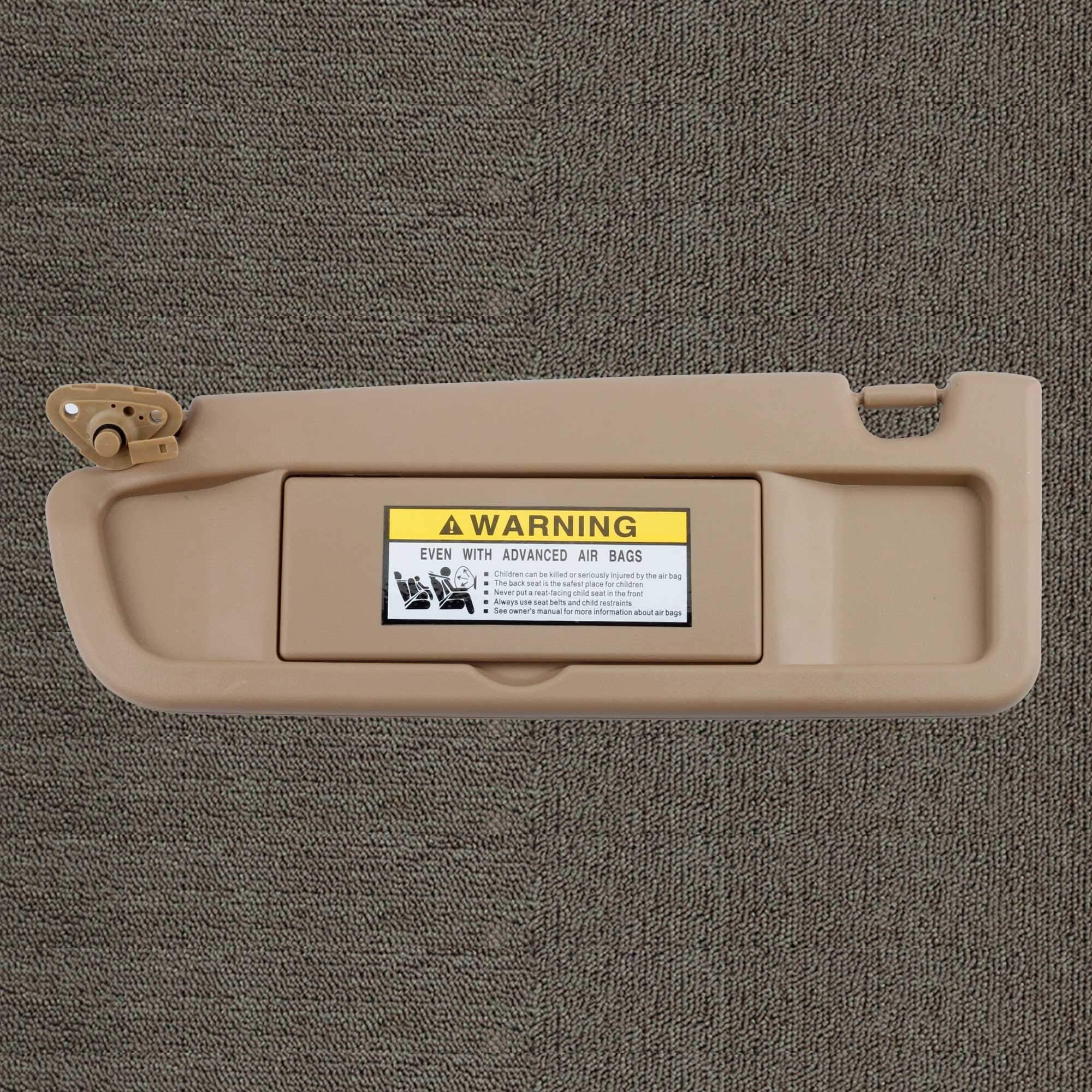 Dasbecan visor part number label 83280-SNA-W01ZB for easy verification