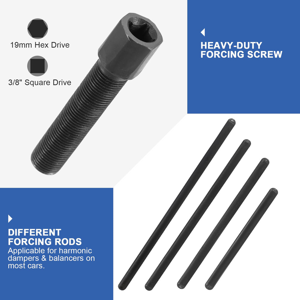 DASBET forcing screw thread detail highlighting durable construction and smooth force application