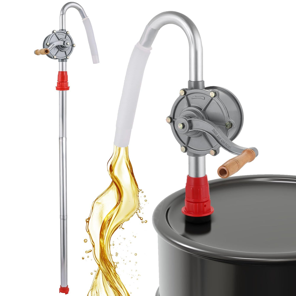 DASBET front view of aluminum pump showing durable body and compact form for portability