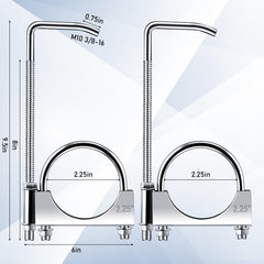 Datanly galvanized clamp close-up highlighting corrosion resistance