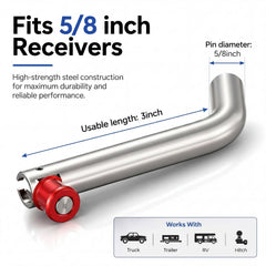 Datanly stainless steel shaft close-up shows corrosion resistance and durable finish