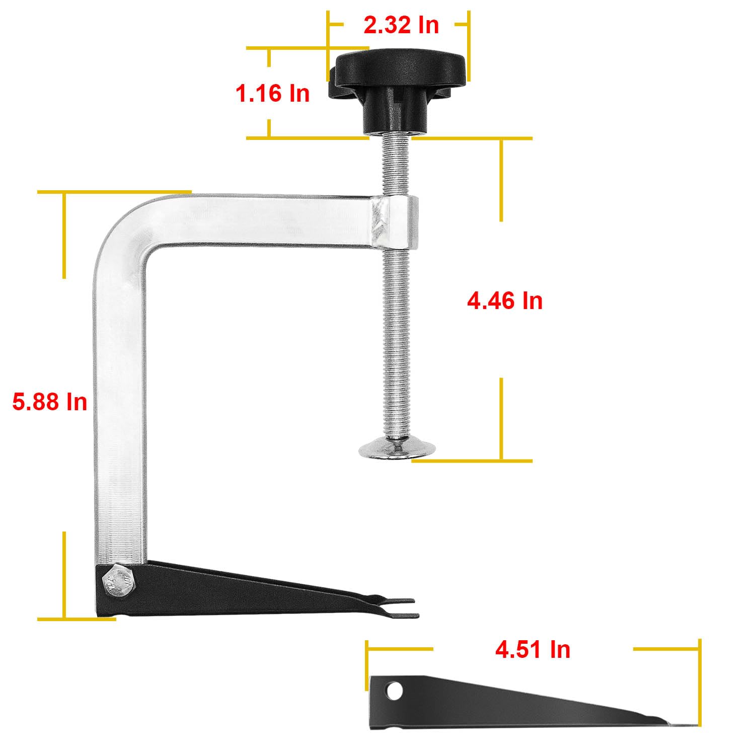 Datrenm compressor next to ruler for scale illustrating compact, shop-friendly size