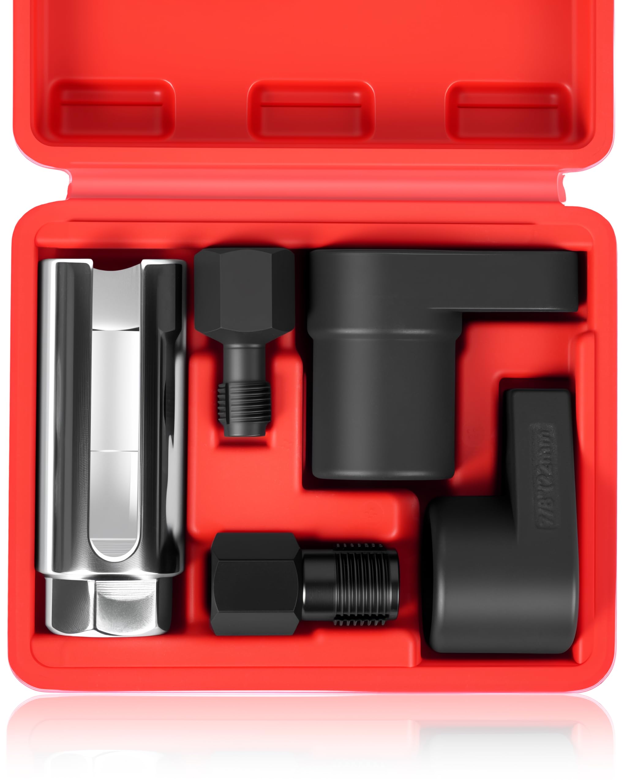 DAYUAN front packaging showing full 5-piece oxygen sensor kit and contents