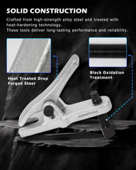DAYUAN press-type separator close-up highlighting durable construction and clean removal