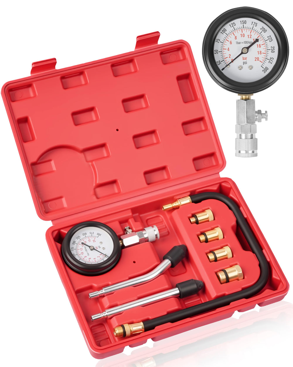 DAYUAN kit next to a hand to show compact size and portability