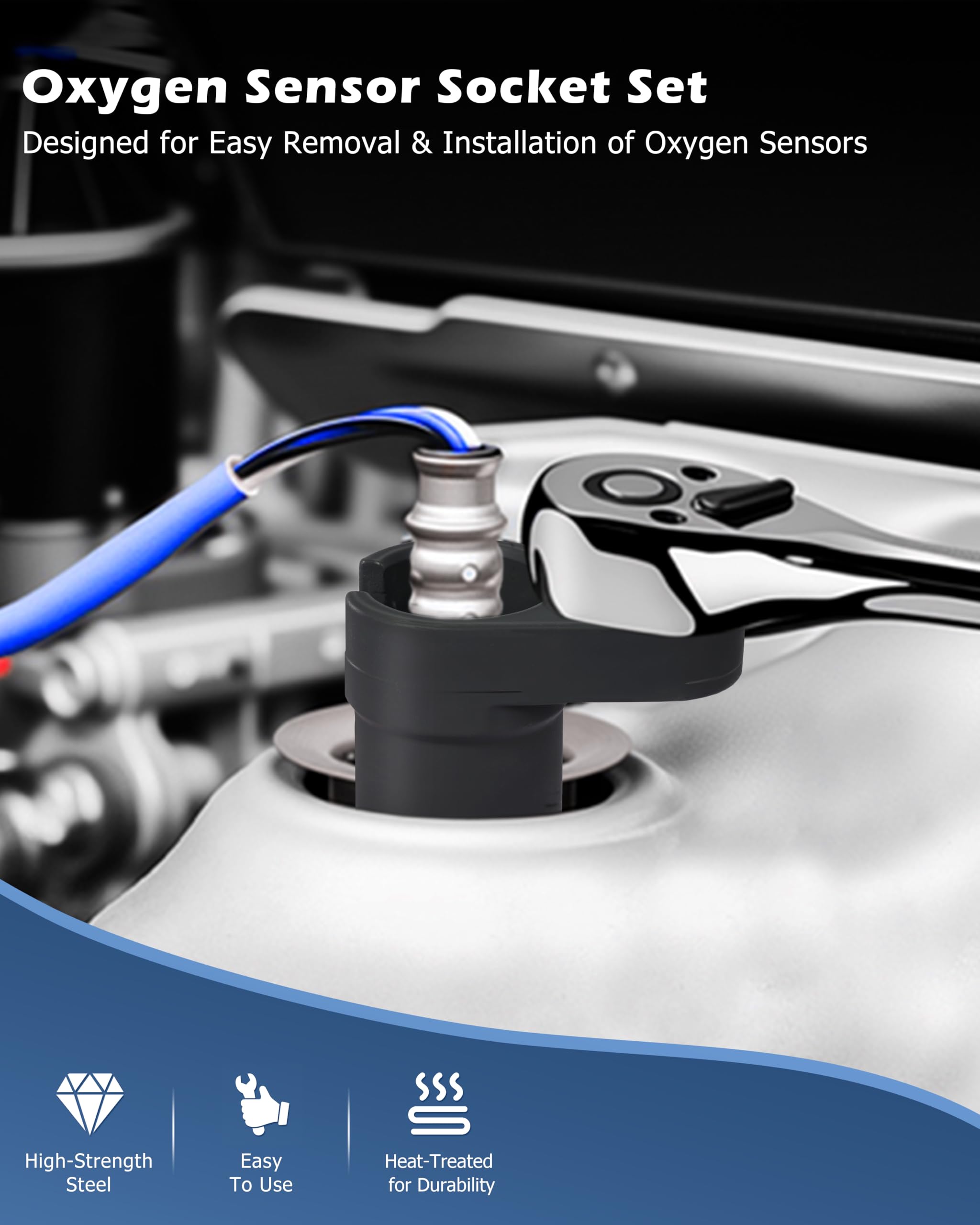 DAYUAN socket surface showing black oxide finish for corrosion resistance