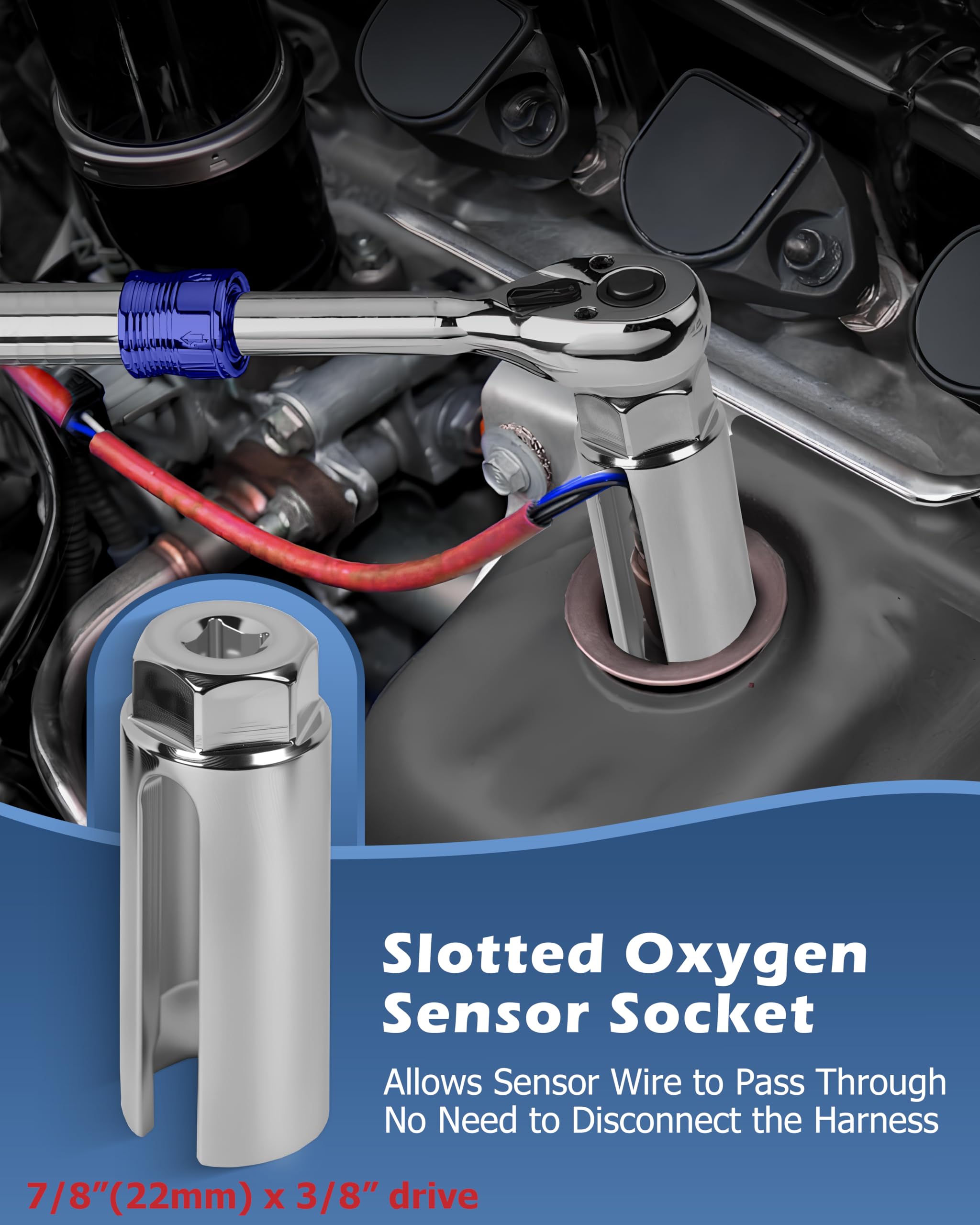 DAYUAN M18 and M12 thread chasers cleaning damaged sensor threads