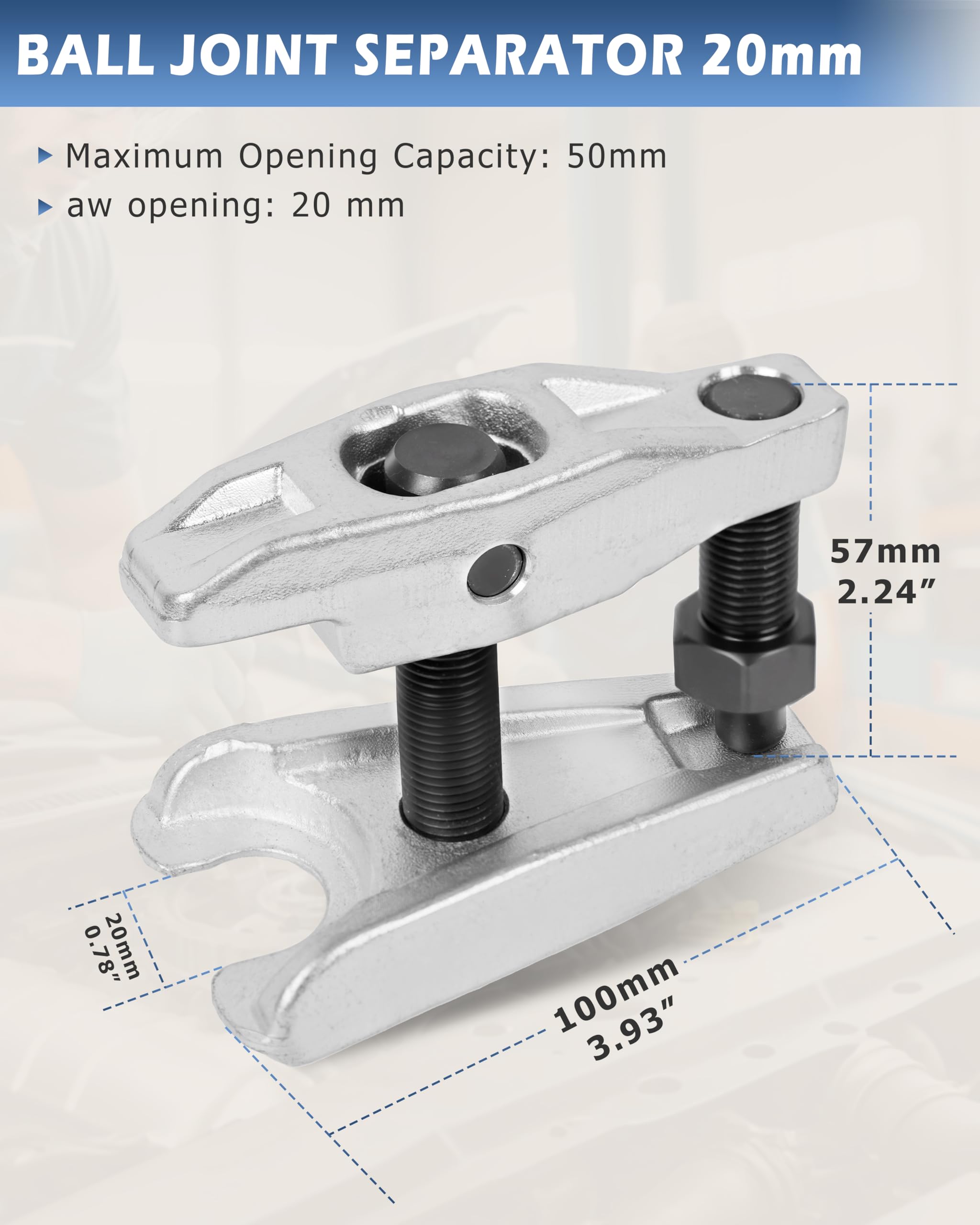DAYUAN tools beside ruler showing scale and fitment clarity before purchase