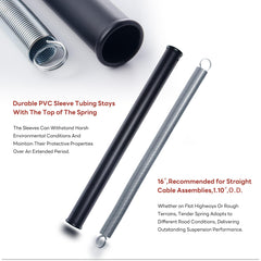 Dazakoot galvanized spring close-up highlighting corrosion resistance and long-lasting spring tension