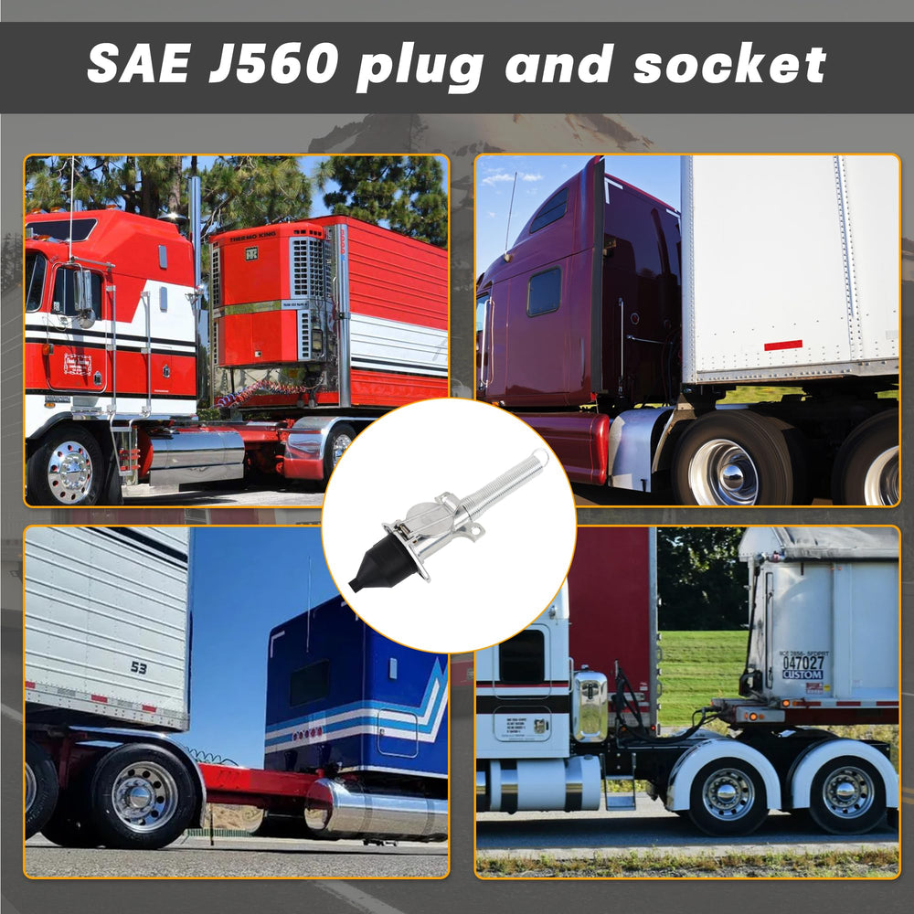 Dazakoot connector on truck towing trailer demonstrating reliable connection