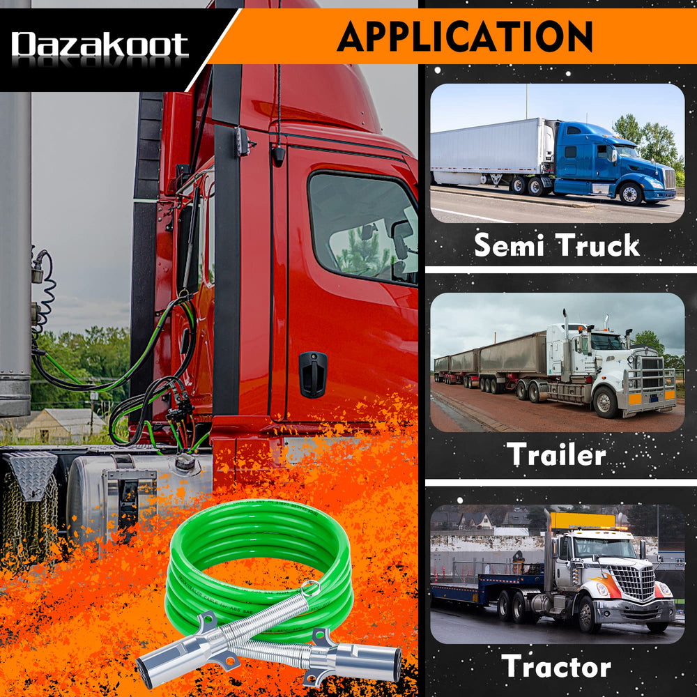 Dazakoot coiled cord on mounting hook showing tidy storage and reduced wear