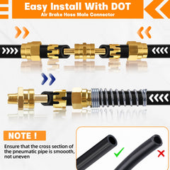 Dazakoot threaded end detail showing machined threads for secure, consistent connection