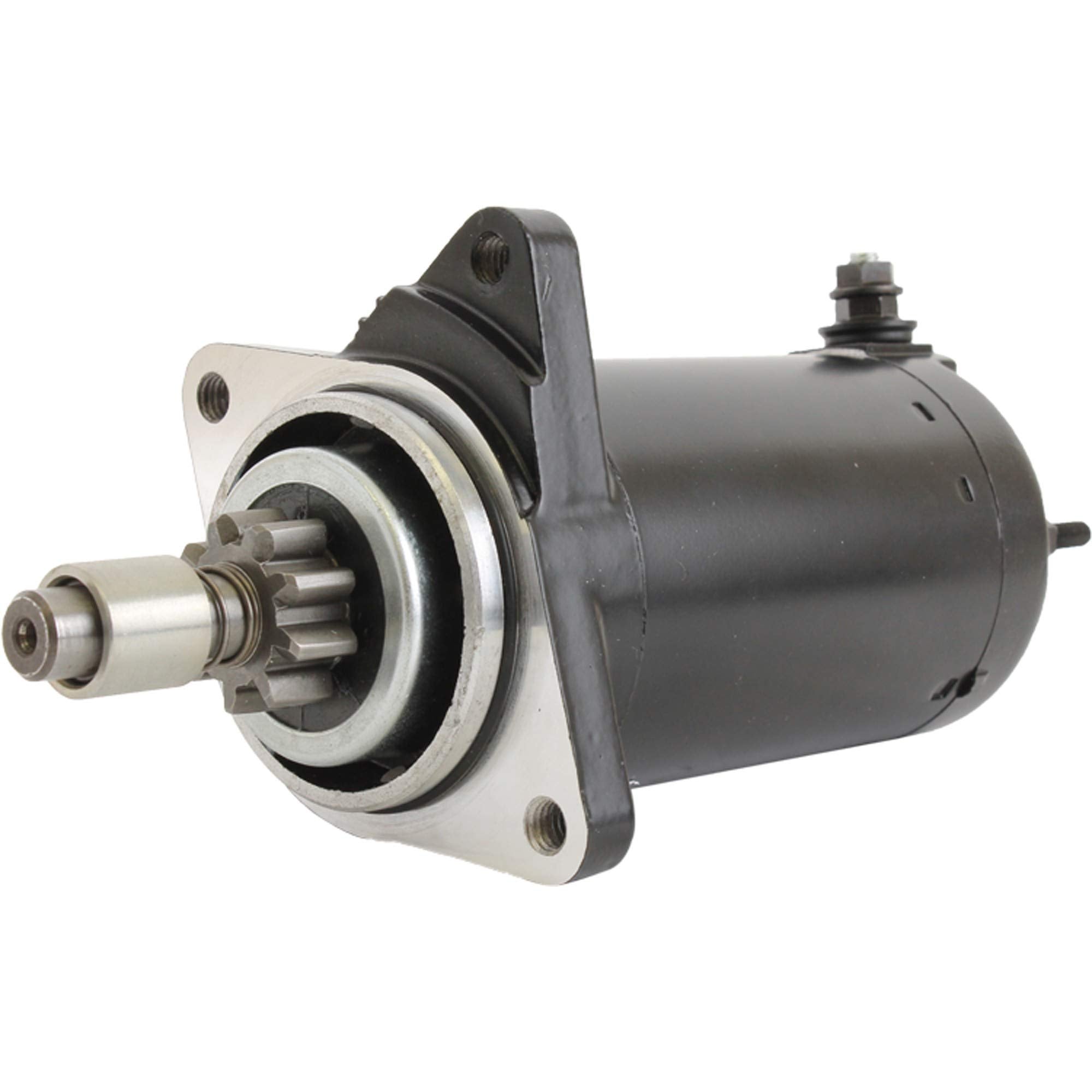 DB Electrical starter mounted on Rotax engine demonstrating direct-fit replacement