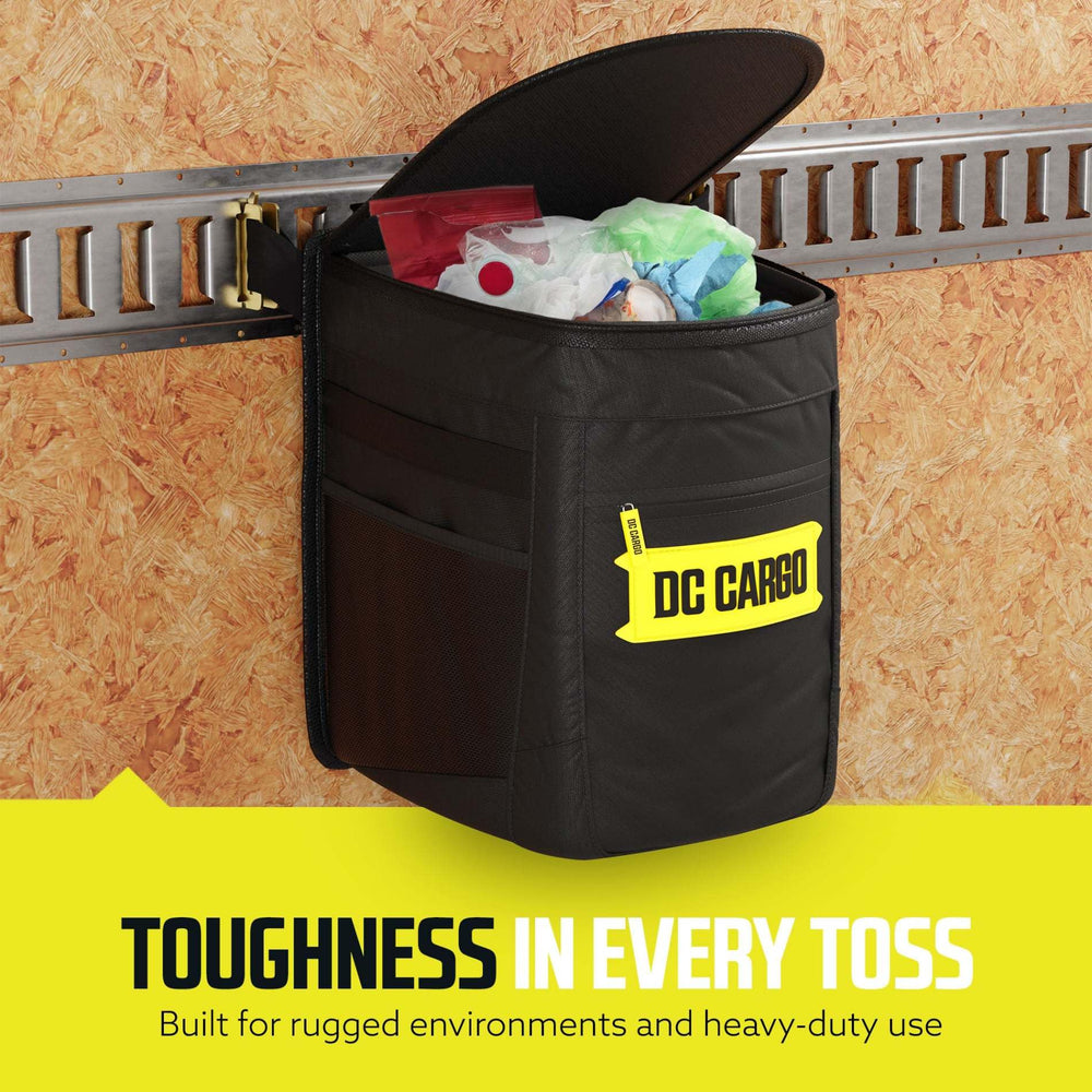DC Cargo Mall E-track clip attachment detail showing secure, tool-free installation