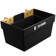 DC Cargo Mall front view of E-Track bin showing sturdy storage and quick access