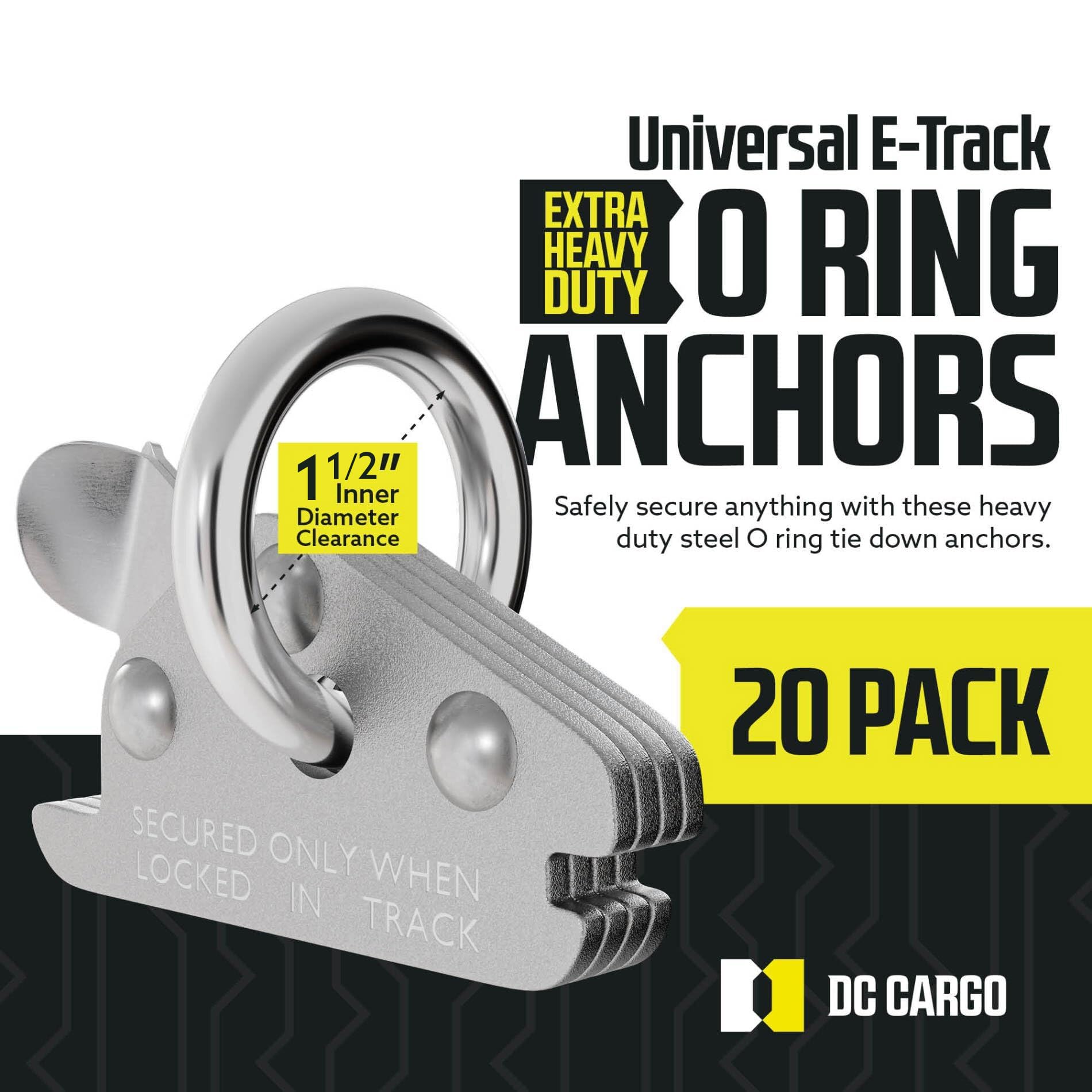 DC Cargo Mall close-up of spring-fit latch showing fast installation benefit