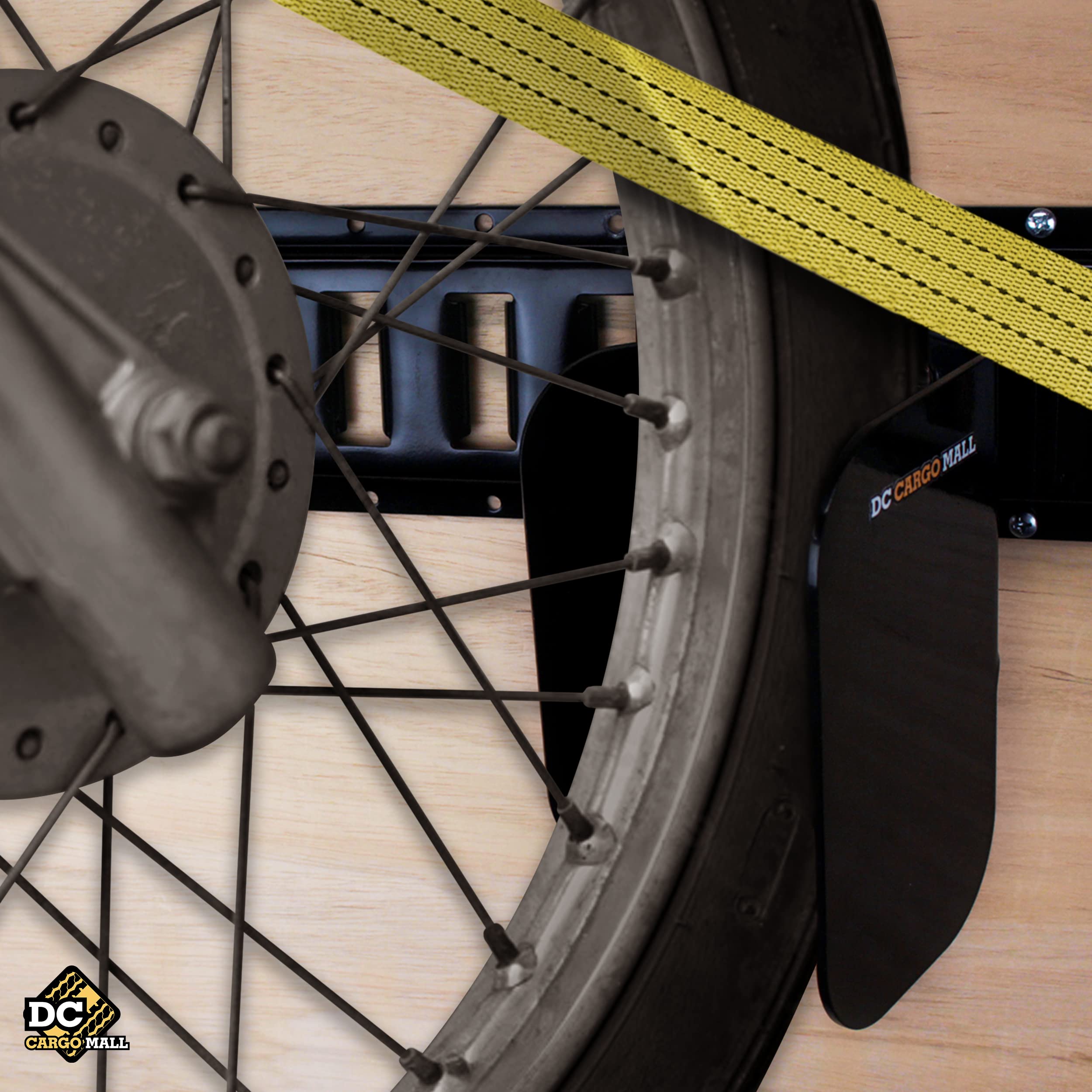 DC Cargo Mall scale comparison with bike highlighting compact footprint and capacity