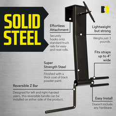 DC Cargo Mall hand crank detail demonstrating easy operation and speed