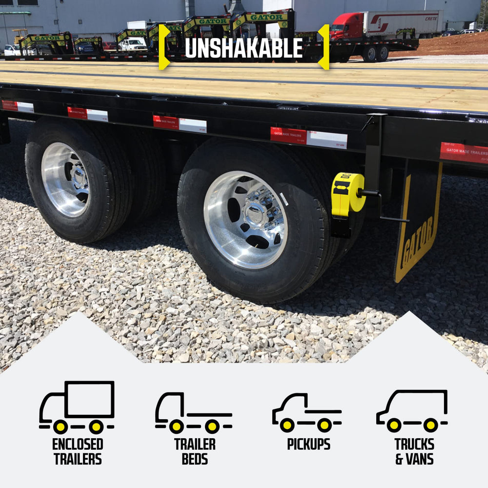 DC Cargo Mall next to tape measure showing size and portability benefit