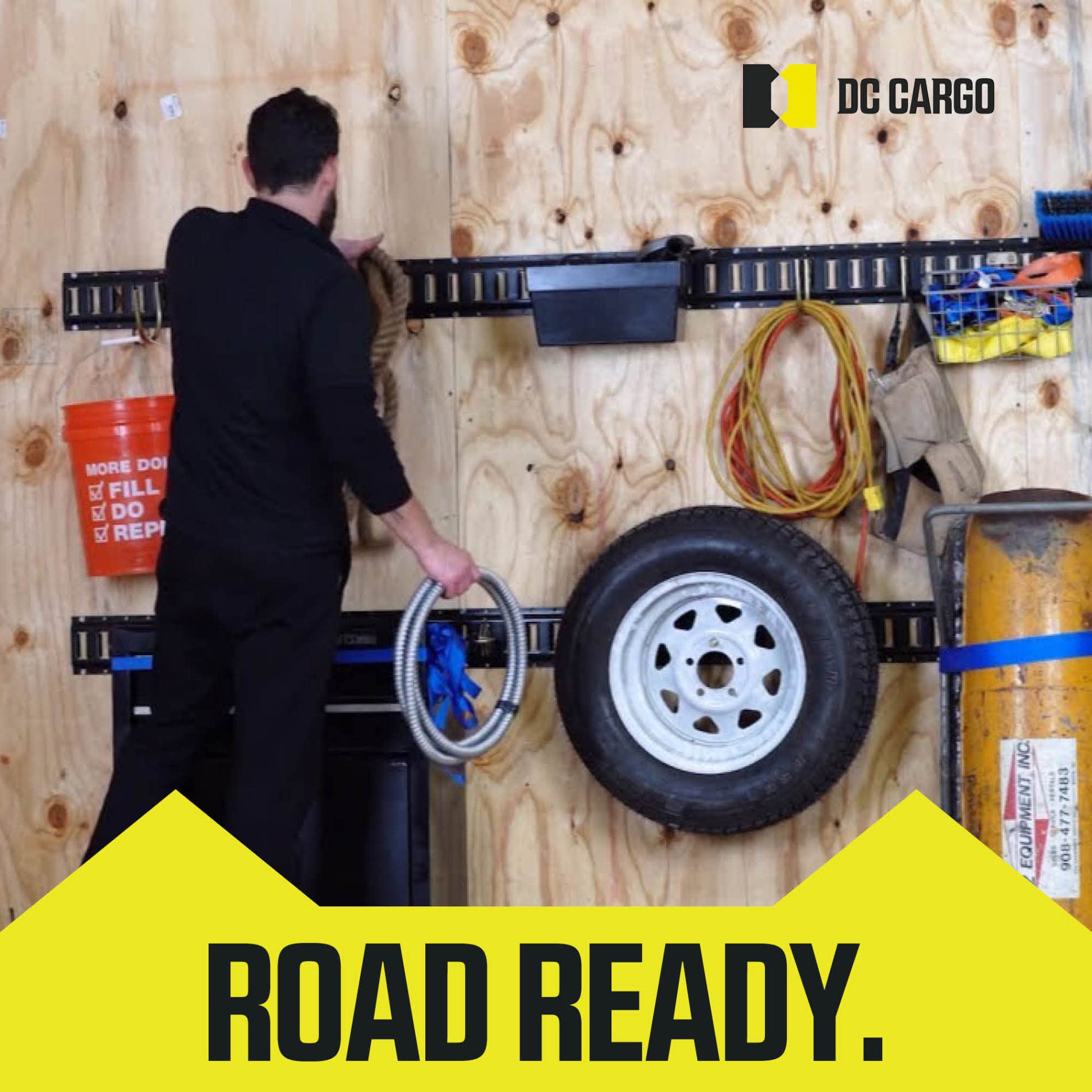 DC Cargo Mall finish detail highlighting corrosion resistance and durability
