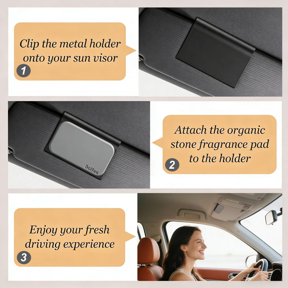 Dcifuu stone next to car key showing compact size and space-saving benefit