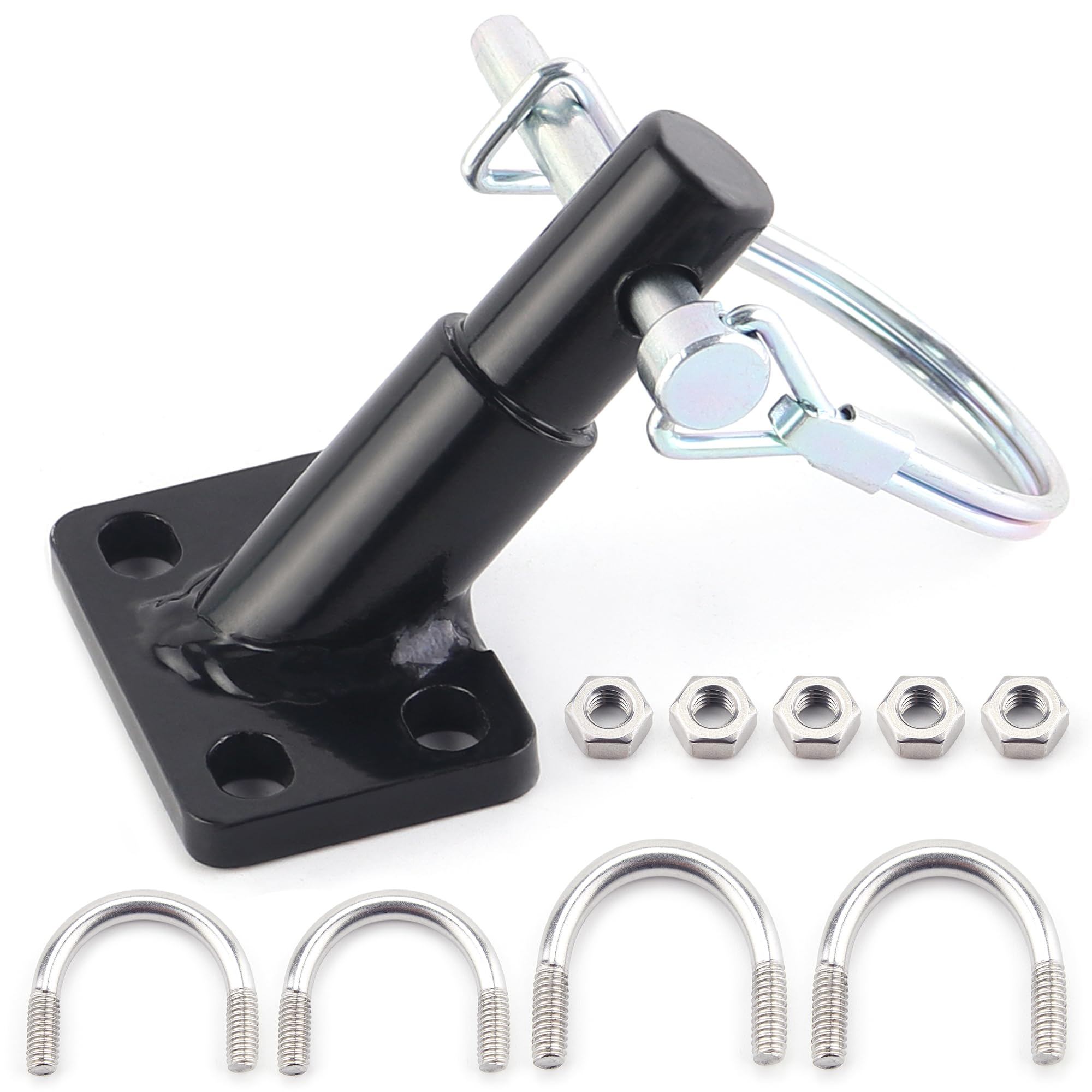 DDJ front mount showing adapter plate and secure connection benefit
