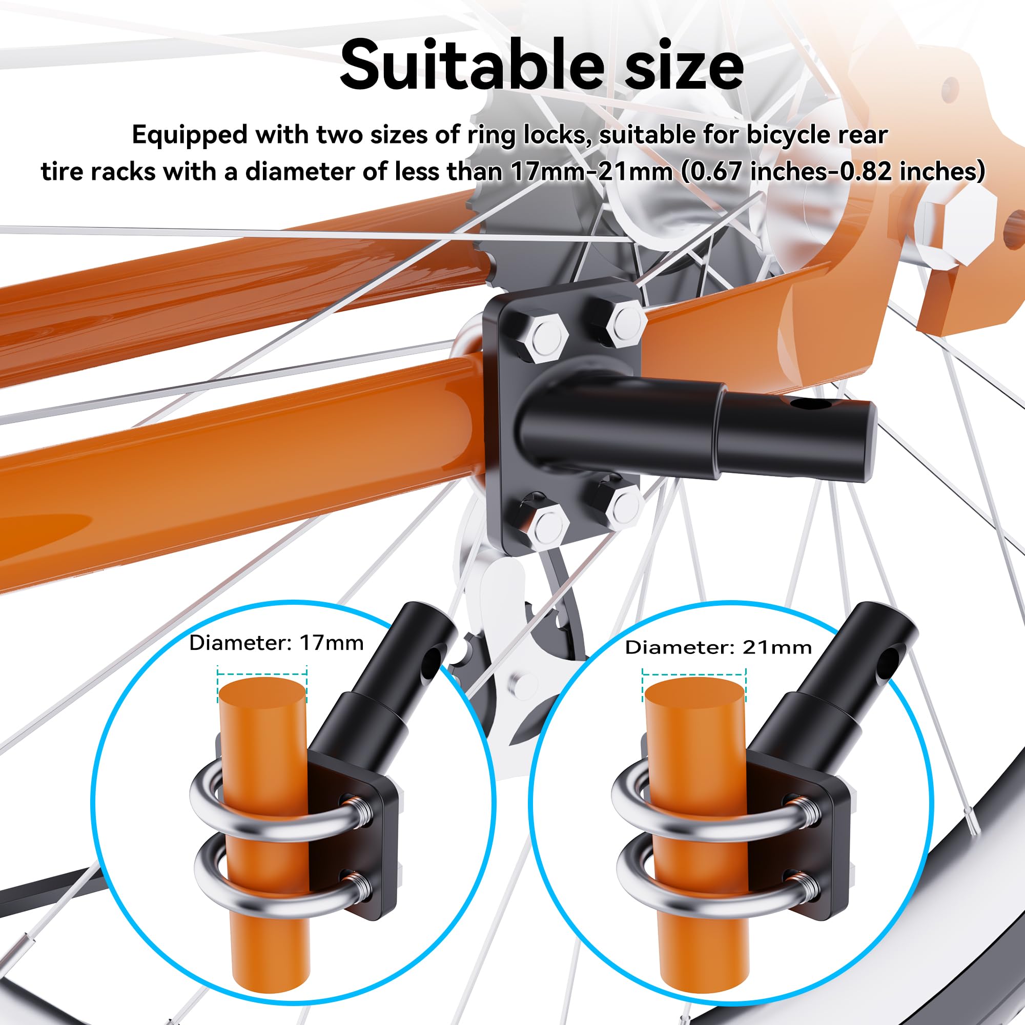 DDJ mounted on bike demonstrating stable bike-to-trailer connection benefit