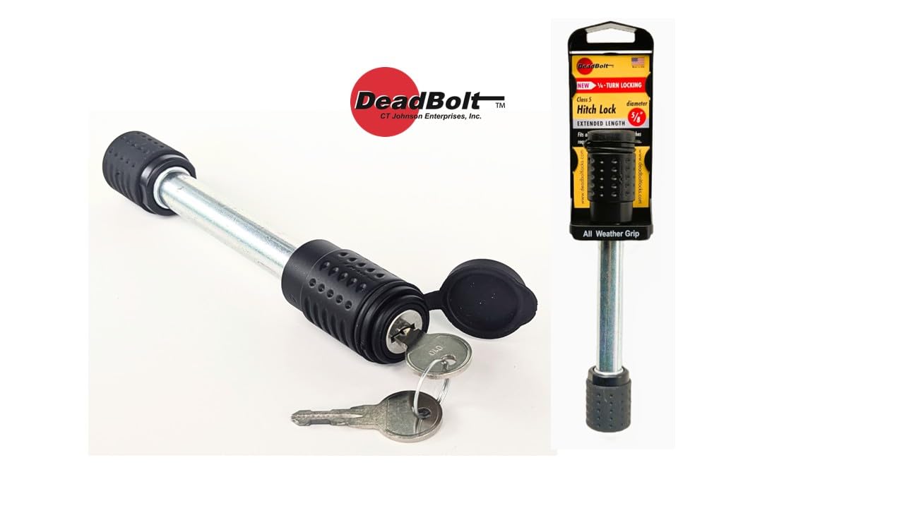 DeadBolt close-up of cold-forged pin highlighting strength and durability
