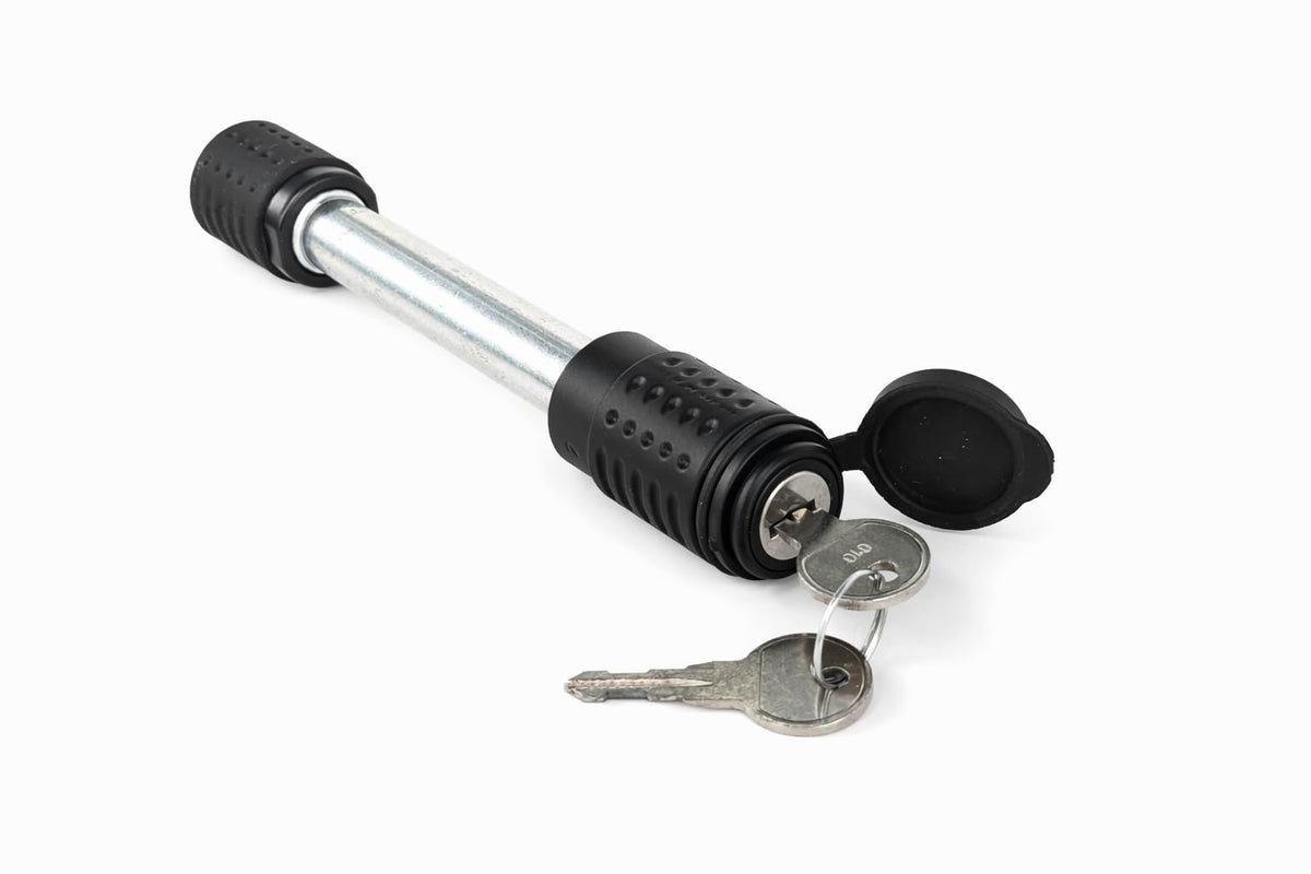 DeadBolt front view of Class V lock showing secure profile and fit