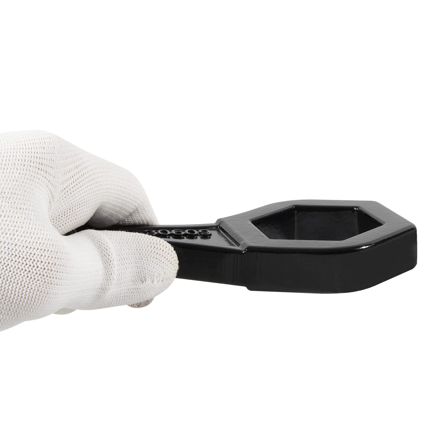 Deargooday wrench next to ruler showing compact size advantage