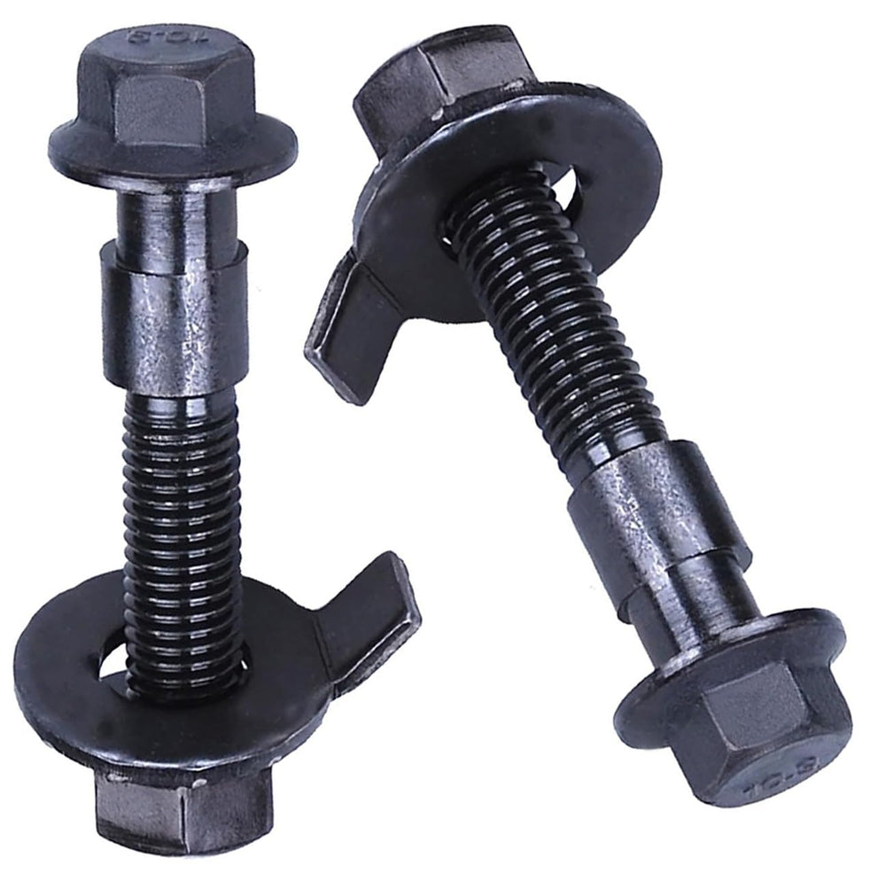DEARMMGG side profile of eccentric bolt illustrating adjustable camber range benefit