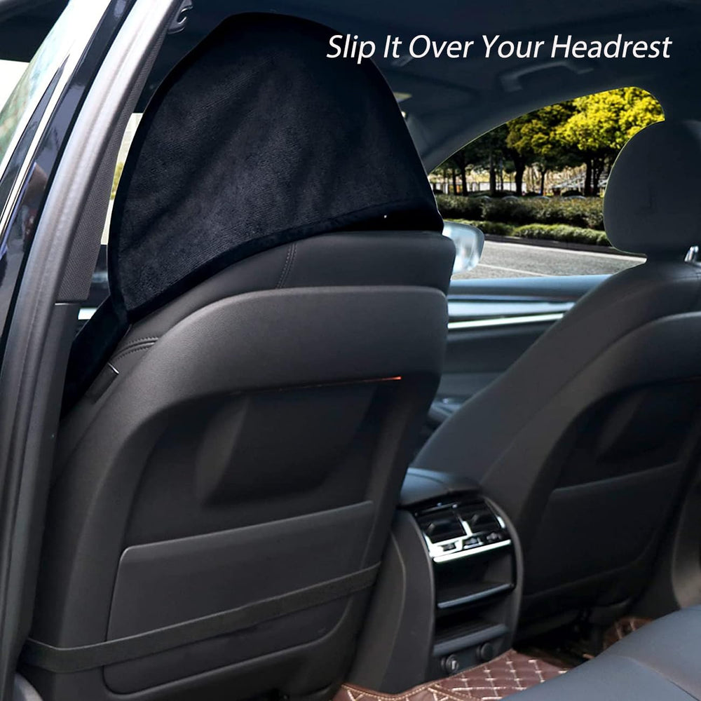 DECKALY installed on SUV front seat protecting upholstery